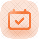 Calendar Check In Lc Icon