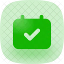 Calendar Check In Lc Icon