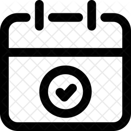 Calendar Check  Icon