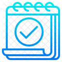 Calendar Check  Icon
