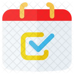 Calendar checklist  Icon