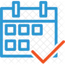 Calendar checkmark  Icon