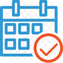 Calendar checkmark  Icon