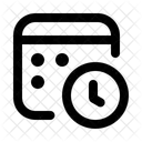 Calendar Clock Icon
