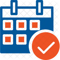 Calendar correct Icon Download in Dualtone Style Calendar correct Icon Download in Dualtone Style
