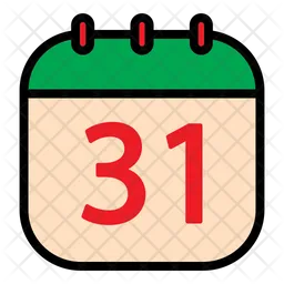 Calendar Date  Icon