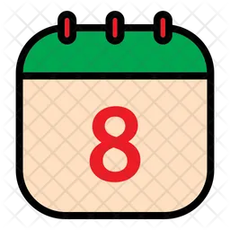 Calendar Date  Icon