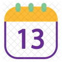 Calendar Date  Icon
