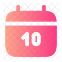 Calendar Date Icon