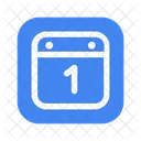 Calendar Date Time And Date Administration Icon