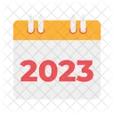 Calendar Date New Year  Icon
