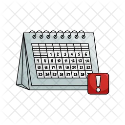 Calendar Deadline  Icon