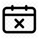 Calendar delete  Icon