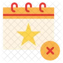 Calendar Delete  Icon