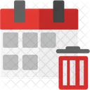 Calendar delete  Icon