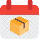 Calendar Delivery Delivery Date Calendar Box Icon
