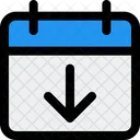 Calendar Download  Icon