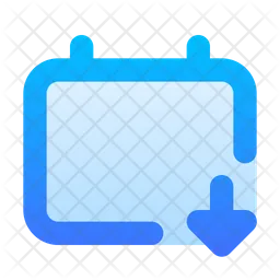 Calendar Download  Icon