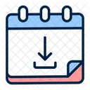 Calendar Download  Icon