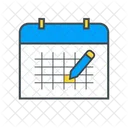 Calendar Edit Calendar Date Icon
