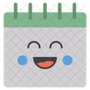 Calendar Emoji Calendar Emoticon Emotion Icon
