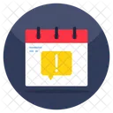 Calendar Error  Icon