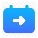 Calendar Export  Icon