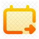 Calendar Export  Icon