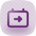 Calendar Export  Icon