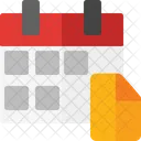 Calendar file  Icon