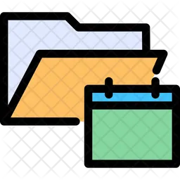 Calendar Folder  Icon