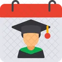 Calendar Graduation  Icon