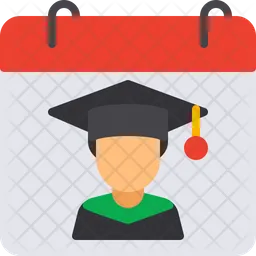 Calendar Graduation  Icon