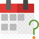 Calendar Date Schedule Icon