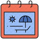 Calendar holidays  Icon