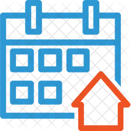 Calendar home  Icon