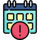 Calendar Alert Bell Icon