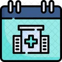 Calendar Check Up Hospital Icon