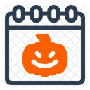 Calendar Countdown Spooky Icon