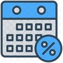 Calendar Date Discount Icon