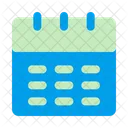 Calendar Date Events Icon