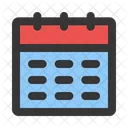 Calendar Date Events Icon