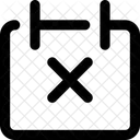 Interface Calendar Disable Calendar Date Day Delete Disable Month Remove Icon