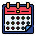 Timeanddate Colorline Calendar Icon