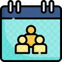 Calendar Meeting Planning Icon