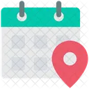 Location Time Calendar Icon