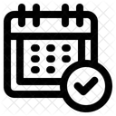 Calendar Quality Control Icon
