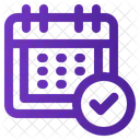 Calendar Quality Control Icon