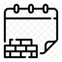 Calendar Schedule Architecture Icon