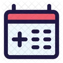 Calendar Schedule Medical Appointment Icon